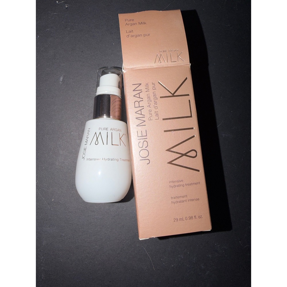 Josie Maran Pure Argan Milk Intensive Hydrating Treatment Pump Bottle with Box